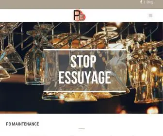 Pbmaintenance.fr(Professionnel de la cuisine CHR) Screenshot