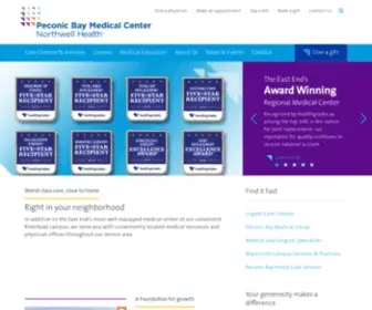 PBMchealth.org(Peconic Bay Medical Center) Screenshot