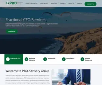 Pboadvisory.com(PBO Advisory Group) Screenshot