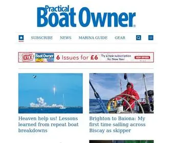 Pbo.co.uk(Boat maintenance advice) Screenshot