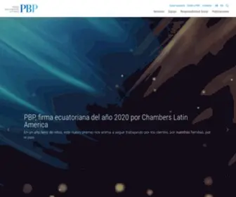 PBplaw.com(Pérez Bustamante & Ponce (PBP)) Screenshot