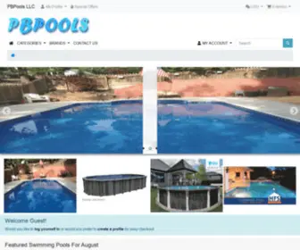 Pbpools.com(Inground) Screenshot