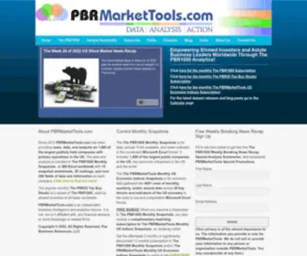 PBrmarkettools.com(PBR Market Tools) Screenshot