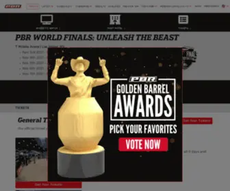 PBrWorldfinals.com(PBR) Screenshot