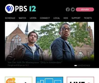 PBS12.org(PBS12 (formerly Colorado Public Television)) Screenshot