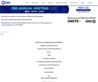 Pbsannualmeeting.org(PBS Annual Meeting) Screenshot