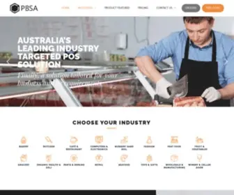 Pbsapos.com.au(POS Software) Screenshot