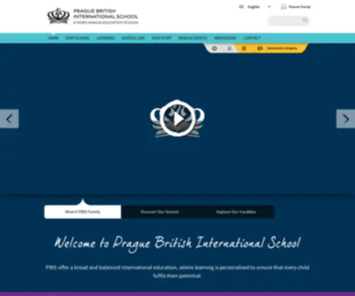 PBSchool.cz(Prague British International School) Screenshot