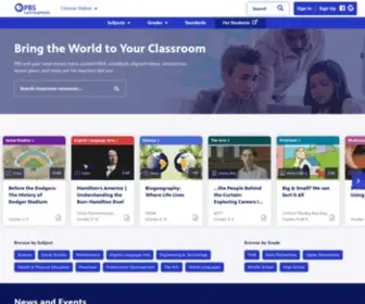 Pbseducation.org(PBS LearningMedia) Screenshot