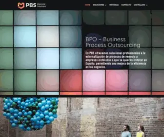 PBS.es(Soluciones BPO (Business Process Outsourcing) para empresas) Screenshot