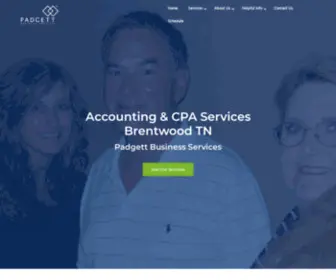 PBSfranklintn.com(Padgett Business Services Brentwood TN) Screenshot