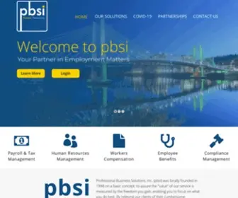 Pbsi.com(Home) Screenshot