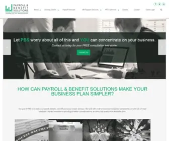 PBspay.com(Payroll & Benefit Solutions) Screenshot