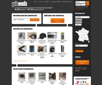 Pbunk.com(Accueil) Screenshot