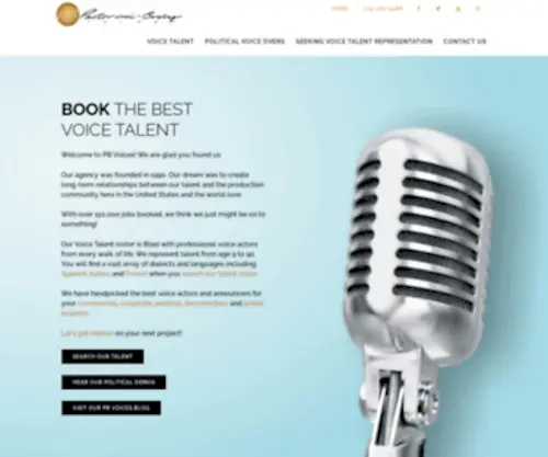 Pbvoices.com(Pbvoices) Screenshot