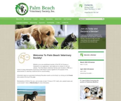 PBVS.info(Veterinarians West Palm Beach) Screenshot
