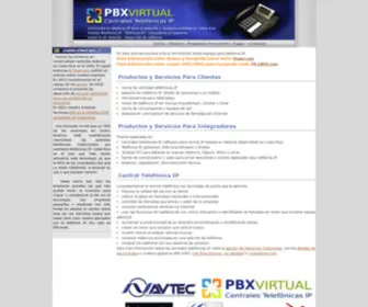 PBxvirtual.co.cr(PBX Virtual de Costa Rica) Screenshot
