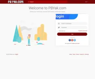 Pbyak.com(PBYak) Screenshot