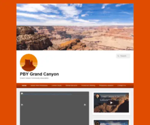 PBYgrandcanyon.org(Grand Canyon Community Association) Screenshot