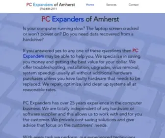 PC-Expanders.com(Computer Repair Buffalo NY) Screenshot