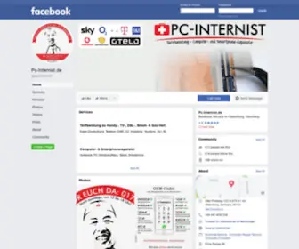 PC-Internist.de(Unsere Dienstleistungen) Screenshot