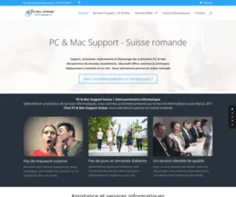 PC-Support-Suisse.ch(Assistance informatique Lausanne) Screenshot