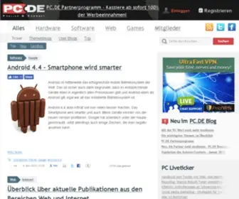 PC.de(IT Community für IT Profis und Blogger) Screenshot