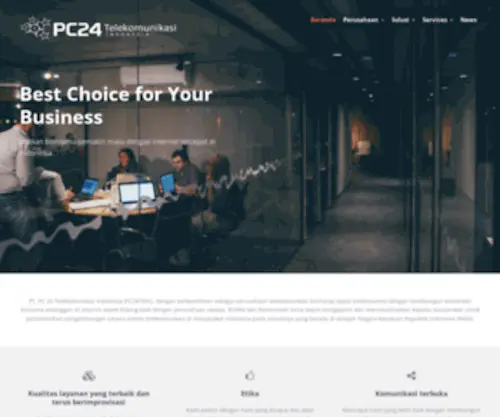 PC24.co.id(PC 24) Screenshot