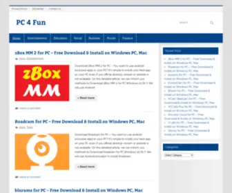 PC4Fun.com(PC 4 Fun) Screenshot