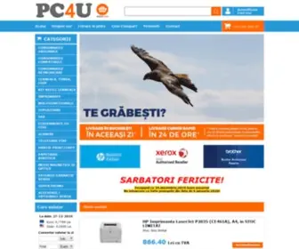 PC4U.ro(Magazin online consumabile cartuse tonere imprimante calculatoare black friday) Screenshot