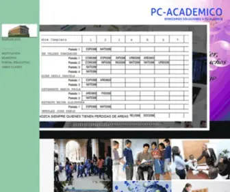 Pcacademico.net(PC-ACADEMICO) Screenshot