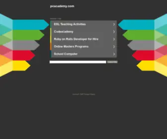Pcacademy.com(Pcacademy) Screenshot