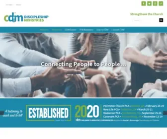 PcaCDm.org(Discipleship Ministries) Screenshot
