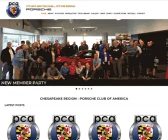 Pcachs.org(Chesapeake Region) Screenshot