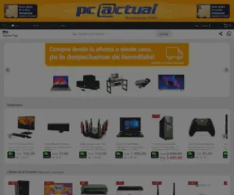Pcactual.net.ve(Pc Actual) Screenshot