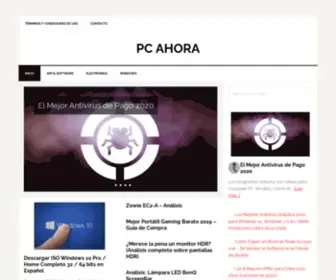 Pcahora.com(Pc ahora) Screenshot