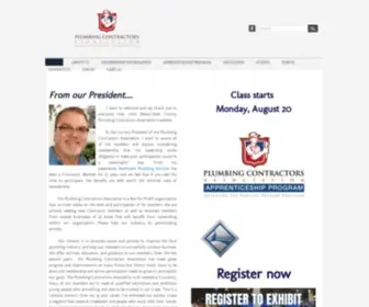 Pcamiami.com(Plumbing Contractors Association) Screenshot