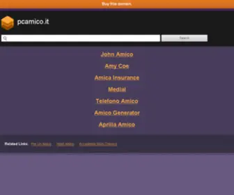 Pcamico.it(Pcamico) Screenshot