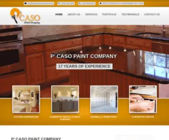 Pcasopaintcompany.com(Caso Paint Company) Screenshot