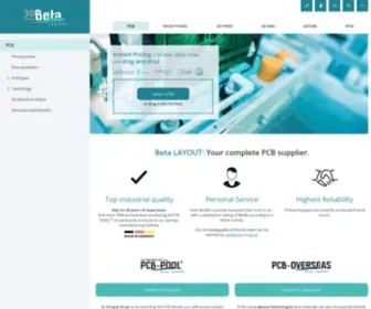 PCB-Pool.com(Beta LAYOUT GmbH) Screenshot