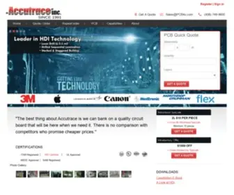 PCB4U.com(Printed Circuit Boards) Screenshot