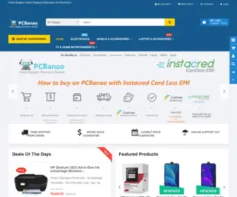 PCbanao.com(Online Shopping India) Screenshot