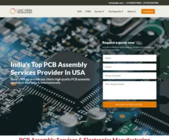 PCbaus.com(Electronics Manufacturing Company in USA) Screenshot