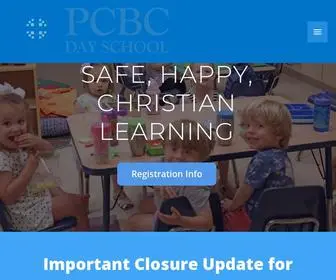 PCBCDayschool.org(Safe, Happy, Christian Learning) Screenshot