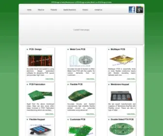 PCbdesign.in(PCB Design in India) Screenshot