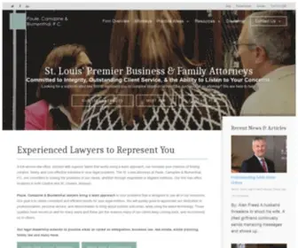 PCblawfirm.com(Law firm) Screenshot