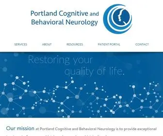 PCBNPSYCH.com(Maine Neurologist and Psychiatrist) Screenshot