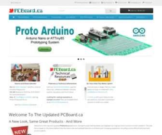 Pcboard.ca(DIY Electronics) Screenshot