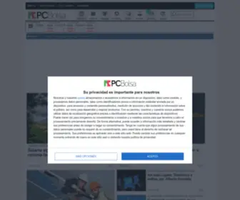 Pcbolsa.com(IBEX 35 Y Mercado Continuo en Tiempo Real) Screenshot