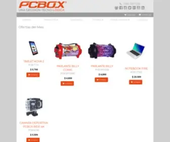 Pcboxargentina.com.ar(PCBOX Argentina) Screenshot